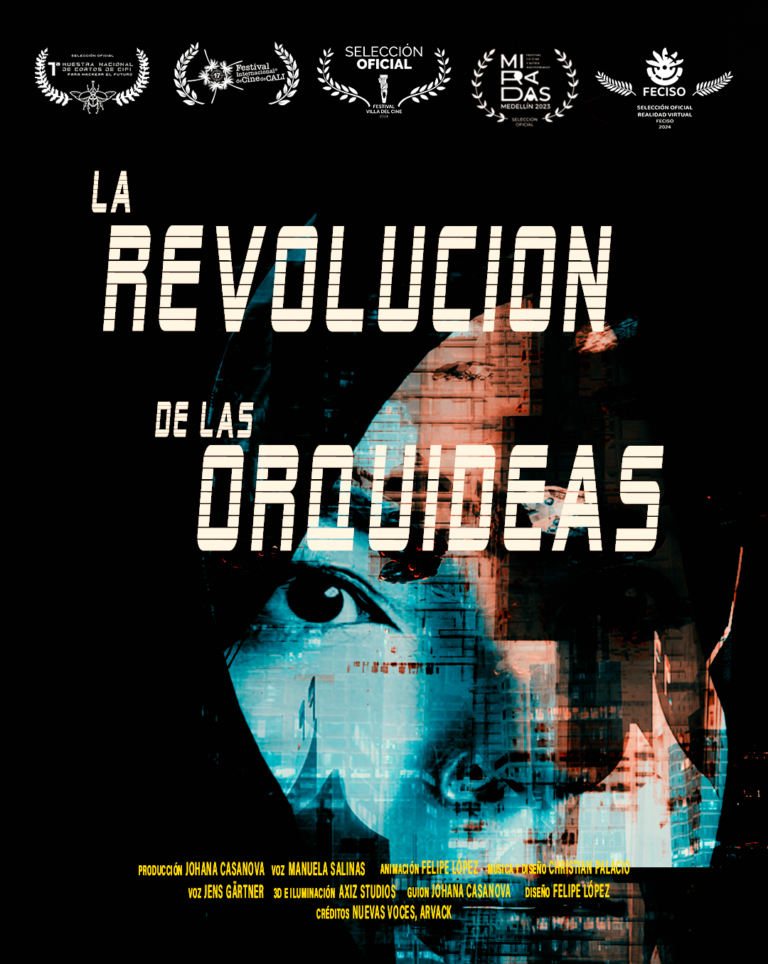 Afiche de La revolución de las orquídeas